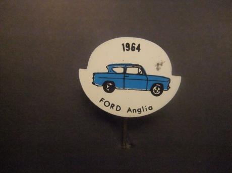 Ford Anglia (opvolger van de Ford Escort) 1964 blauw
